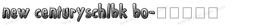 new centuryschlbk bo字体转换